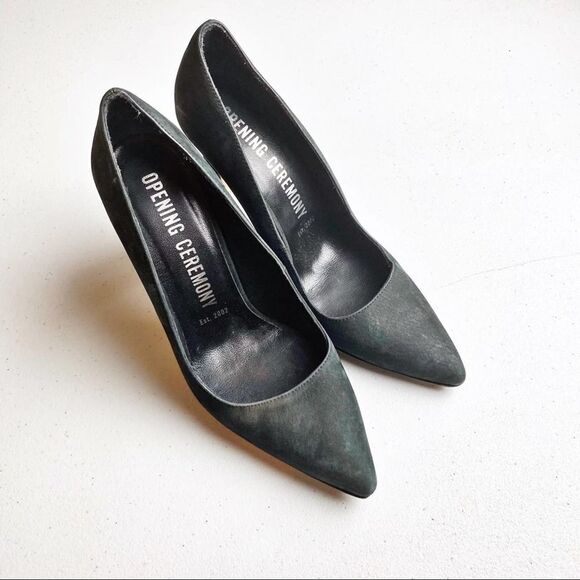 Opening Ceremony Lily Nubuck Heels - Picture 1 of 7